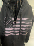 Flag Thick Hoodie (UP to 5X Unisex Size..