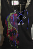 555 Double Sided Dripping Skull  Open Front (Racer Tank)