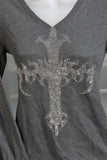 Wicked Skull V-Neck Thermal
