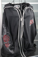 5544 Roses all over (NEW Design) Hoodie jacket