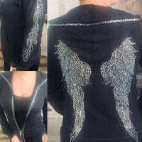 M8001 Big Big Wings Hoodie Jacket