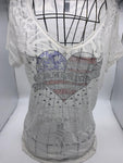 M708  America Heart Short Sleeve