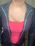 M8706  Bling Light Jacket with BLING on Caller