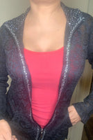 M8706  Bling Light Jacket with BLING on Caller