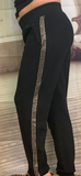 M6001    3/Row Diamond Joggers Pants