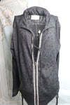 M8706 Burn-Out Ladies Light Fitted Cover-Jacket