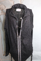 M8706 Burn-Out Ladies Light Fitted Cover-Jacket