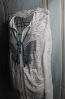 M8701 Multi Butterfly Hoodie