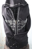 M8001  Skull Rider Hoodie Jacket