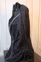 M8706 Lace imprint side cinched jacket