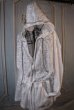 M8709 Long Burn-Out Light Cover-up Jacket