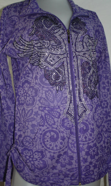 M8706 Imprint Cinched (Rose/Cross/WIngs Jacket