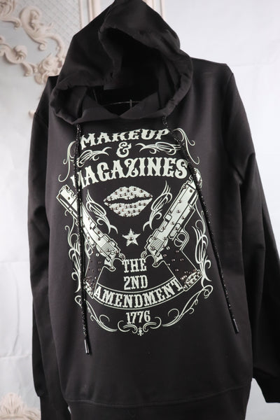 Make up & Magazines Pullover Hoodie