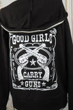 Good Girls Carry Guns Zip Hoodie