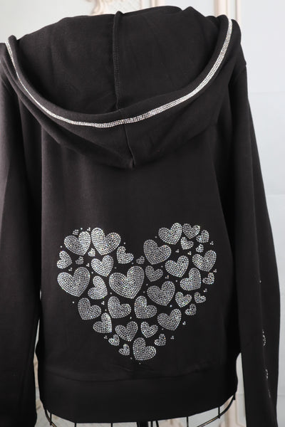 M8001 Full of Hearts Hoodie