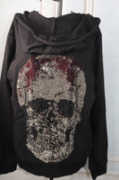 Turquoise Skull  Pullover