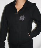 M8001  CAT PAW  (Womens Hoodie