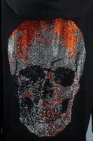 Turquoise Skull  Pullover