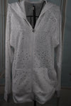 All Over Bling Dripping Diamonds Hoodie