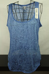 M727 Sea Shells Flowy Top (BLANK)