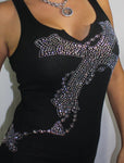 Rosary Cross V-Cut Tank