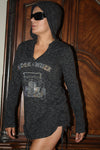 M721  Older & Wiser Space Dye L/S Hoodie