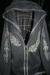 #M8001 Feather / Double Bling Stones & Arms