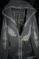 #M8001 Feather / Double Bling Stones & Arms