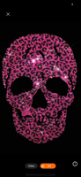 Leopard Gold Skull Pullover