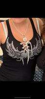 Tank Lace (Set in Crystals