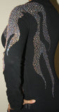 Flame Arms V-Neck Long Sleeve