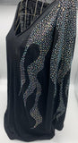 M308  Flame Arms V- 3/4 Sleeve