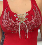 Heart Wings (OPEN Front)