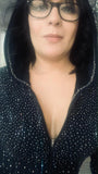 All Over Bling Hoodie (HAND MADE)