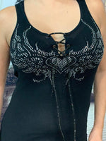 Heart Wings OPEN FRONT