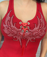 Heart Wings (OPEN Front)