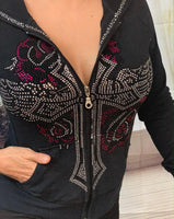 Roses Wings Hoodie